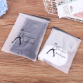 Fashion Cute White Zip Lock Logo Custom clothing packaging for Small  Apparel